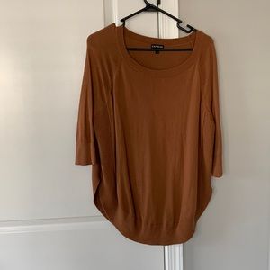 Express camel colored sweater